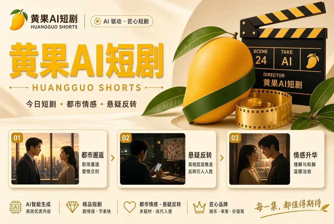 黄果AI短剧精选封面
